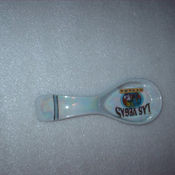 Las Vegas souvenir porcelain spoon rest - Picture 4 of 10